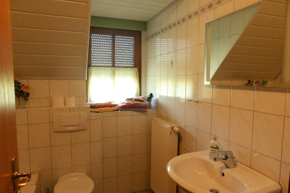 Ferienwohnung Hollerbusch - Badezimmer